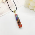 Collar de Piedra Natural 7 Chakras — Amuleto de Meditación y Energía