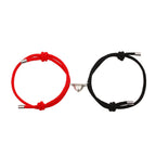 Pulseras Magnéticas de Nylon — Pareja • Ajustables y Minimalistas