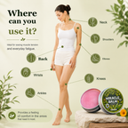 Crema relajante para articulaciones — Confort natural para espalda, manos y pies