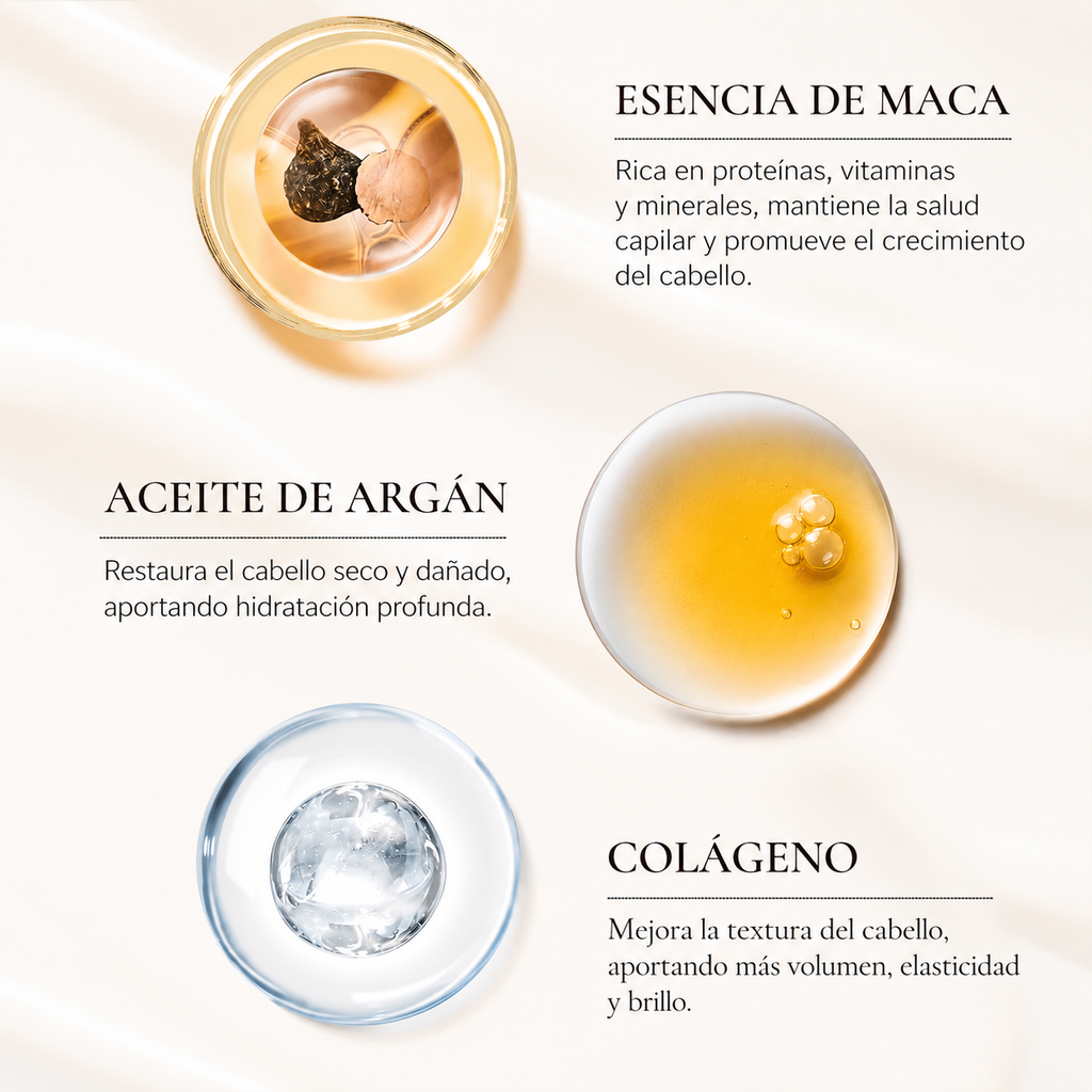 Mascarilla Capilar de Aceite de Argán — Tratamiento Profundo para Cabello Seco o Dañado