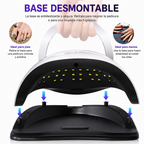 Lámpara UV/LED Profesional para Uñas de Gel — 66/72 LEDs, 4 Temporizadores y Sensor Automático