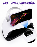 Lámpara UV/LED Profesional para Uñas de Gel — 66/72 LEDs, 4 Temporizadores y Sensor Automático
