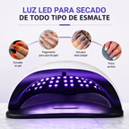 Lámpara UV/LED Profesional para Uñas de Gel — 66/72 LEDs, 4 Temporizadores y Sensor Automático