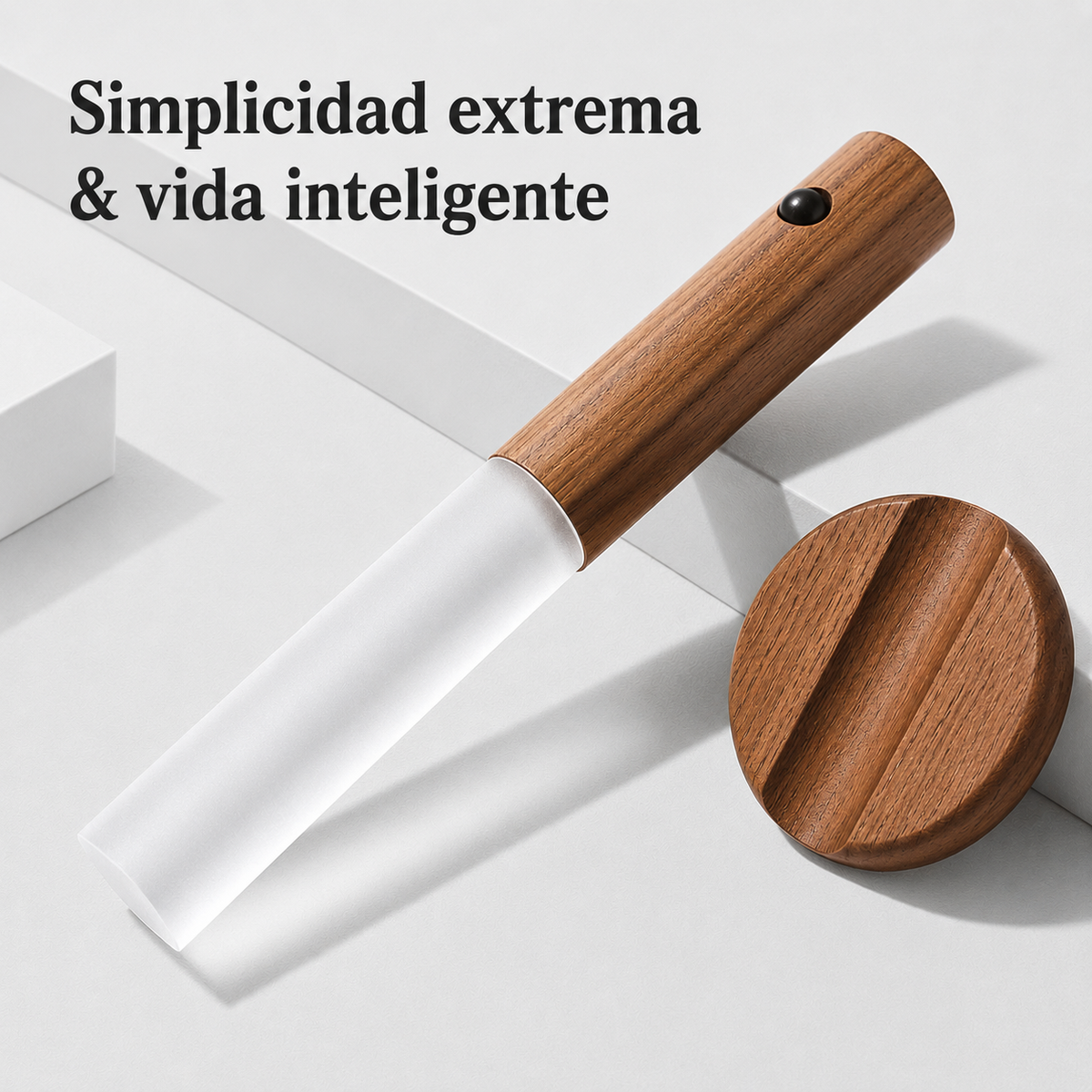 Luz LED Nocturna con Sensor de Movimiento PIR — Magnética, Recargable USB, Luz Cálida 2700–3000K