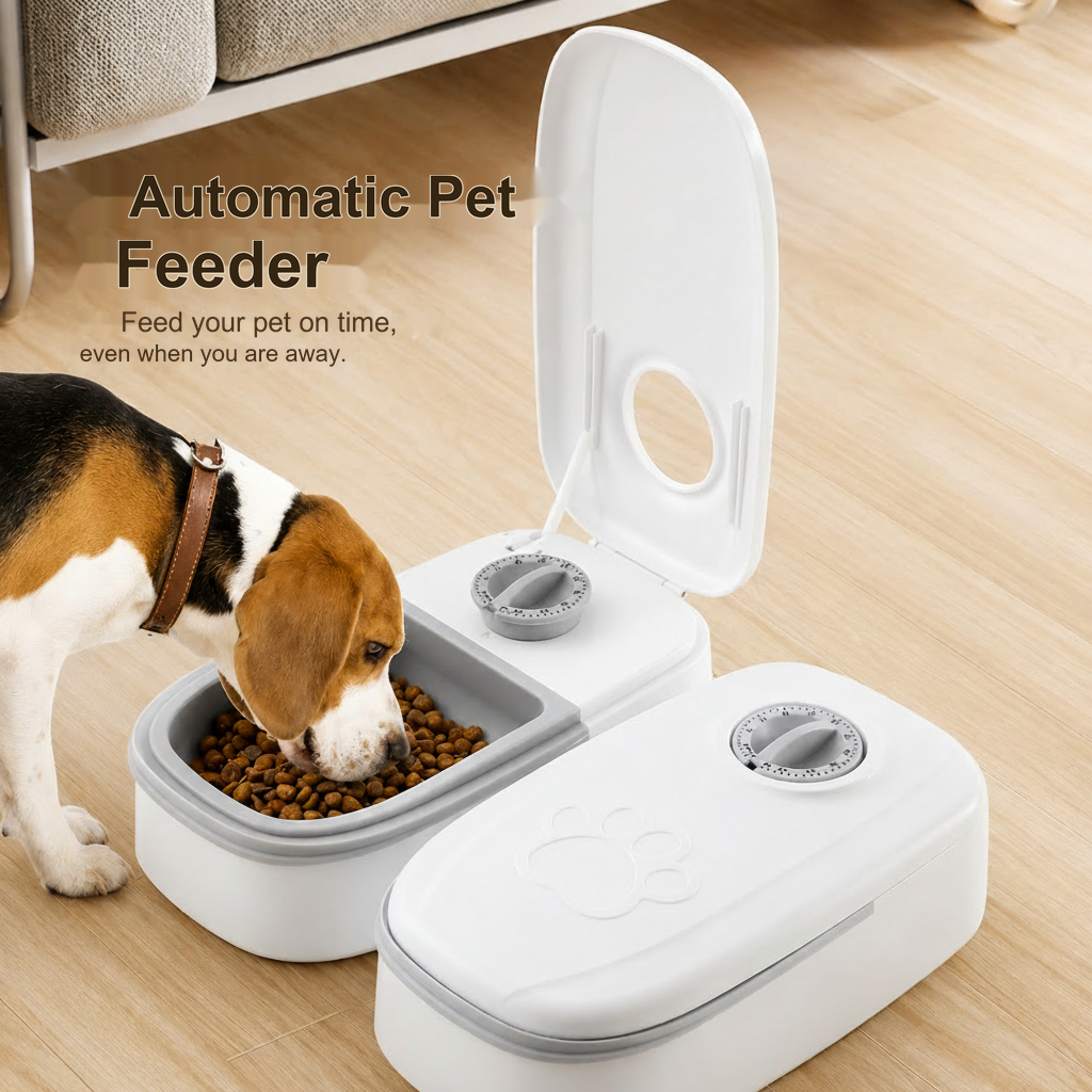 Gravity Food and Water Dispenser for Pets