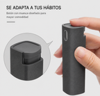 Kit Limpiador de Pantallas 2 en 1 — Spray + Paño de Microfibra, para Móvil, Computadora y Tablet