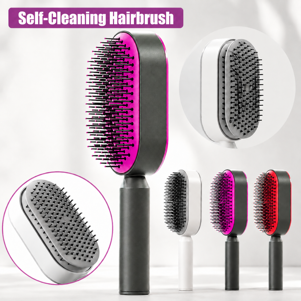 3D Air Cushion Hair Brush