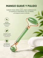 Set Gua Sha 2 Piezas — Masajeador Facial de Resina Natural para Lifting, Cuello y Antiarrugas