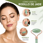 Set Gua Sha 2 Piezas — Masajeador Facial de Resina Natural para Lifting, Cuello y Antiarrugas