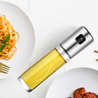 Atomizador de Aceite y Vinagre para Cocina — Vidrio 100ml, Sin Propelentes, Apto para BBQ y Horno