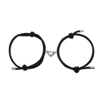 Pulseras Magnéticas de Nylon — Pareja • Ajustables y Minimalistas