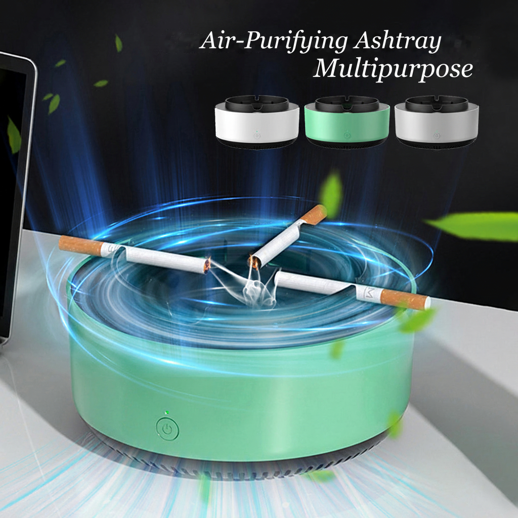Air Purifying Ashtray with Ionizer