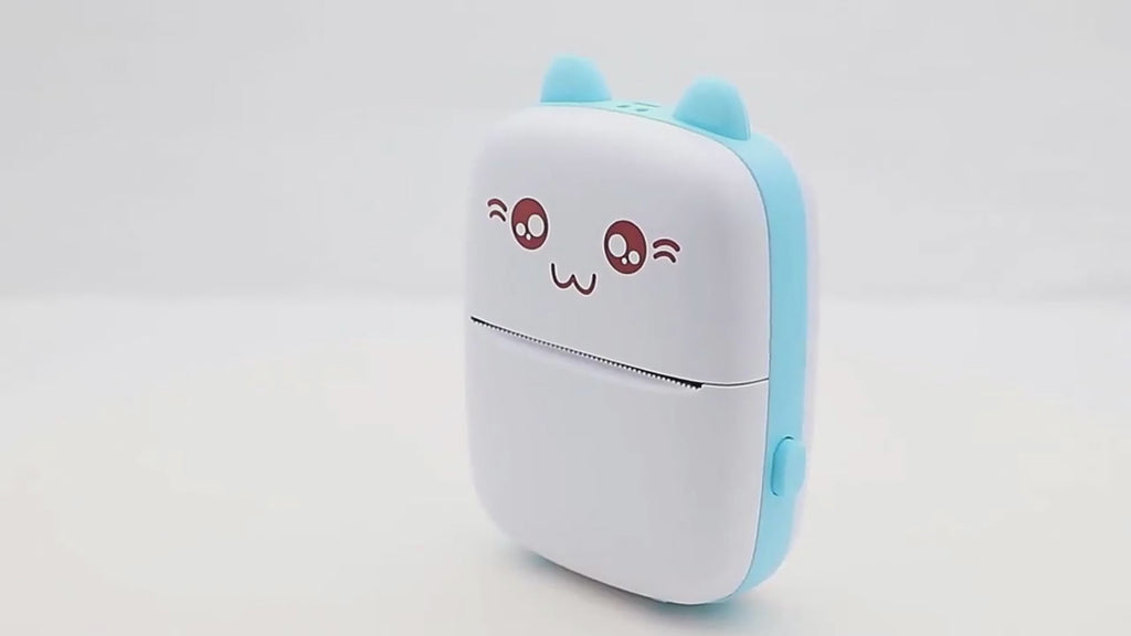 Mini Impresora Térmica Portátil Bluetooth Modelo A6 — Sin Tinta, PVC, Batería 1000mAh, 11×8×3.5cm