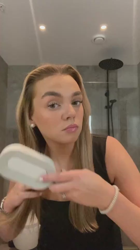 Cepillo de Cabello con Cojín de Aire 3D — Autolimpieza, Antiestático, ABS, Para Cabello Seco y Húmedo