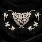 Aretes Mariposa con Clip y Gancho — Diseño Ajustable para Una o Ambas Orejas