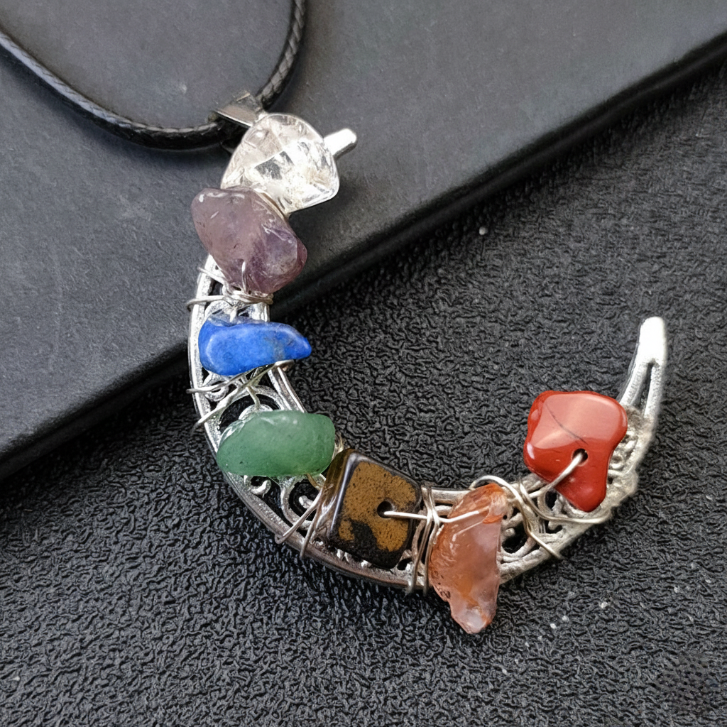 Collar 7 Chakras Estilo Bohemio